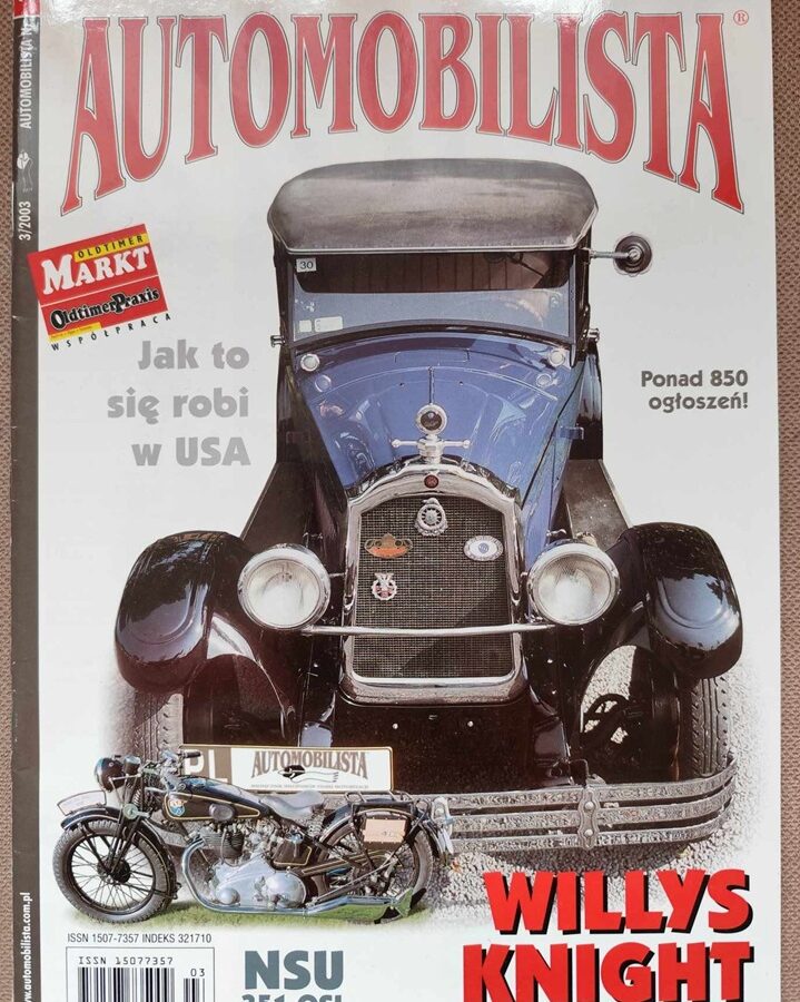 Automobilista Nr.36, Wyllis, NSU 351OSL