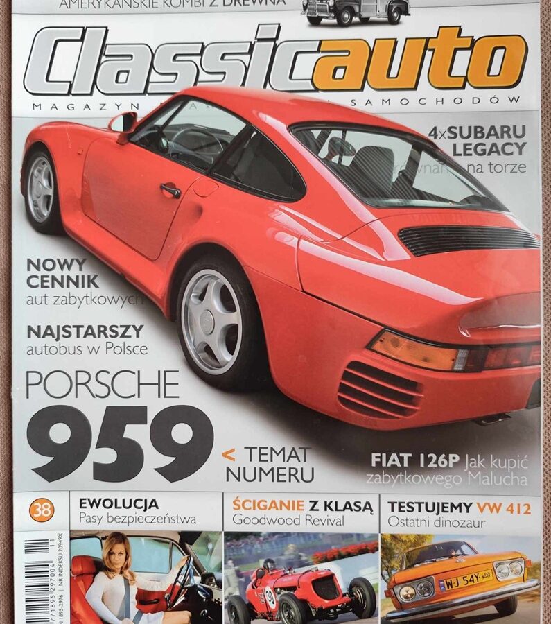Classicauto Nr.38, Porsche, Fiat 126p
