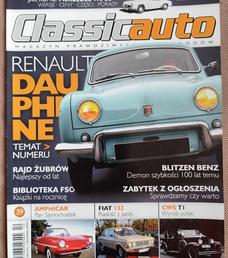 Classicauto Nr.39, Renault, CWS, Fiat