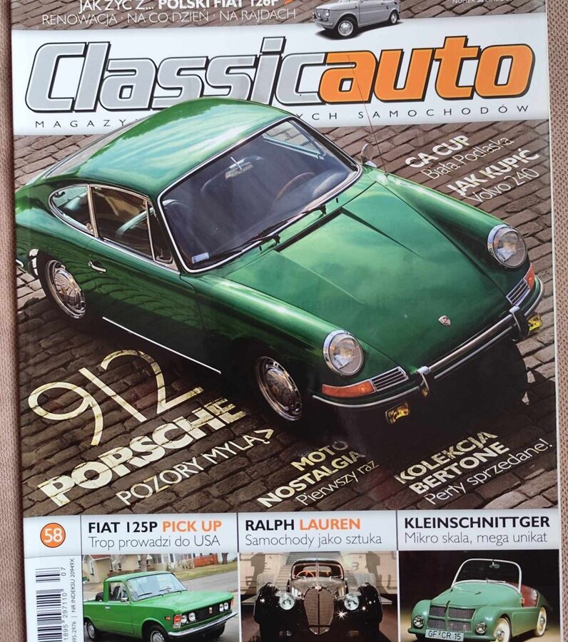 Classicauto Nr.58, Porsche, Ralph