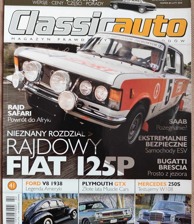 Classicauto Nr.41, Fiat 125p, Ford, Plymouth