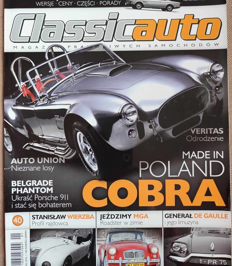 Classicauto Nr.40 Cobra, MGA