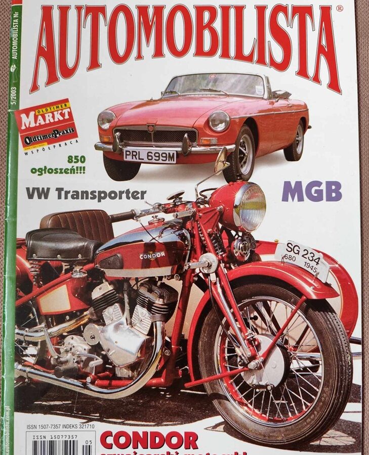 Automobilista Nr.38, Condor, Transporter