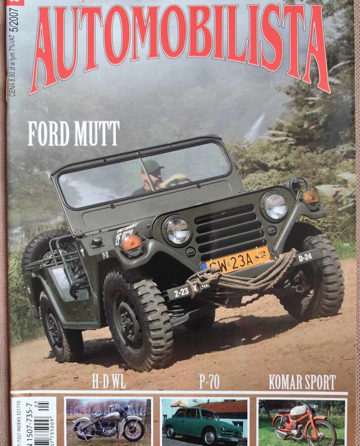 Automobilista Nr.86, Komar, Harley Davidson