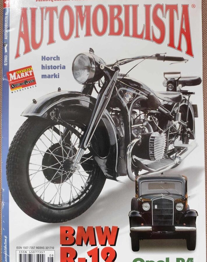 Automobilista Nr.41, Horch, BMW R12