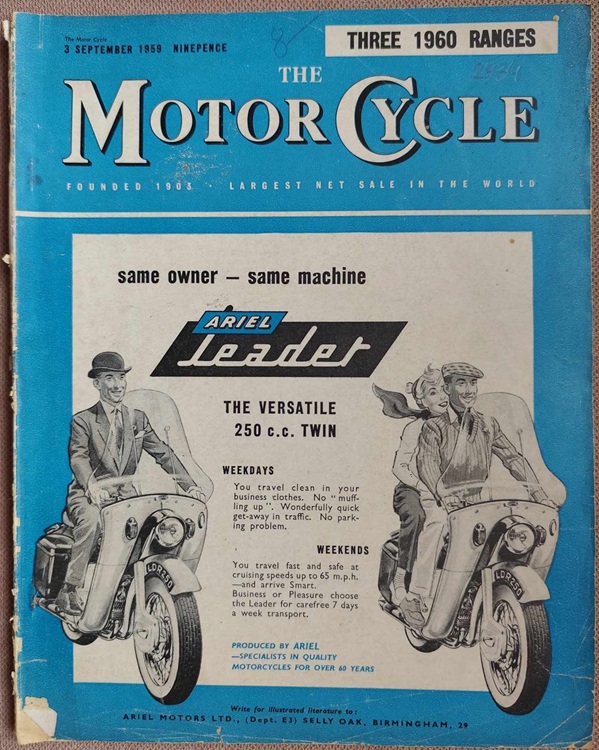 The Motor Cycle 1959 AJS BSA