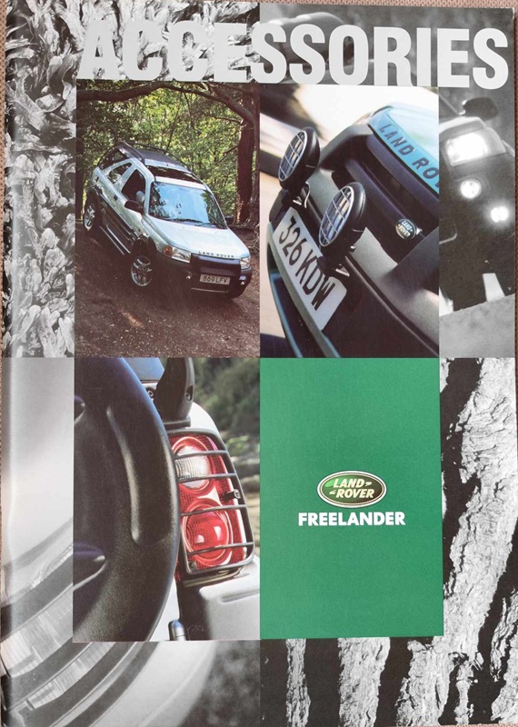 Land Rover Freelander - prospekt accessories