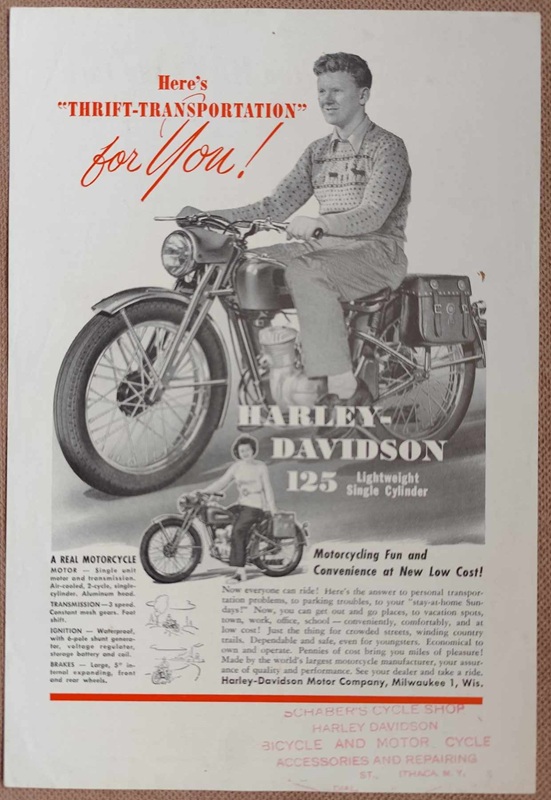 Harley Davidson - model 125