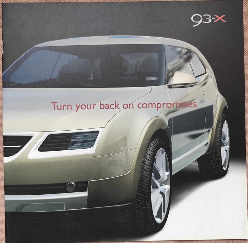 Saab 93 - prospekt 2001