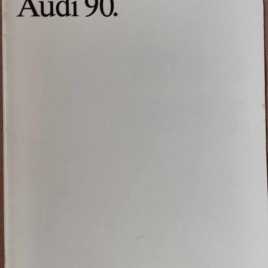 Audi 90 Sonderausstattung 1987