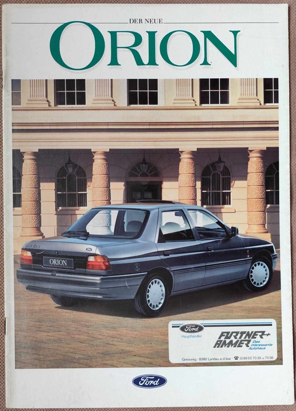 Ford Orion - prospekt
