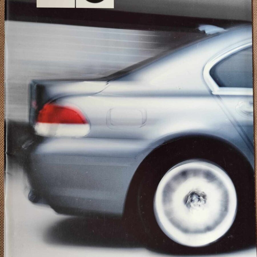 BMW Program 2003 - prospekt