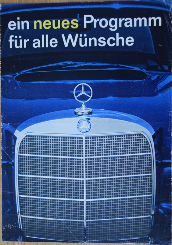Mercedes - prospekt 1959