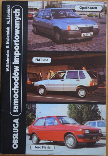 Obsługa samochodów importowanych Opel Fiat Ford