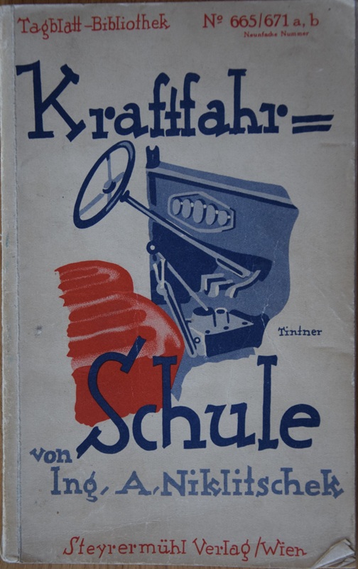 Kraftfahr Schule 1937