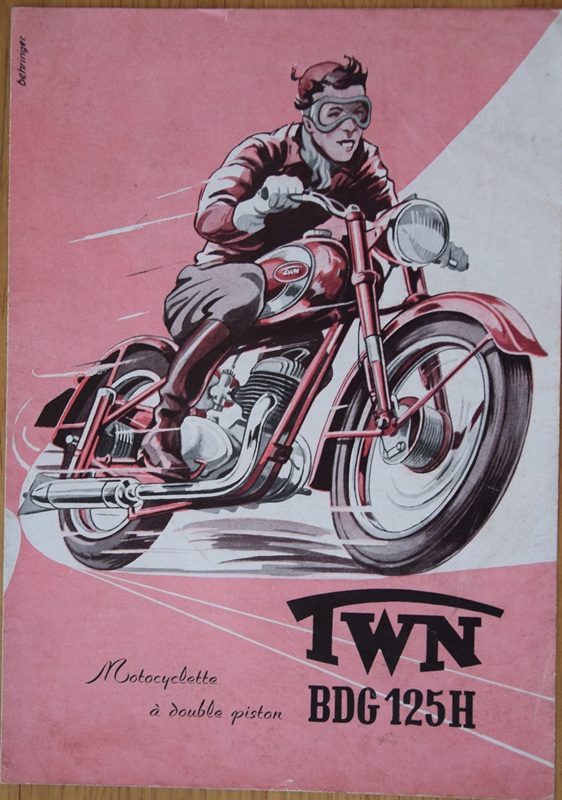 Triumph TVN BDG125H - prospekt
