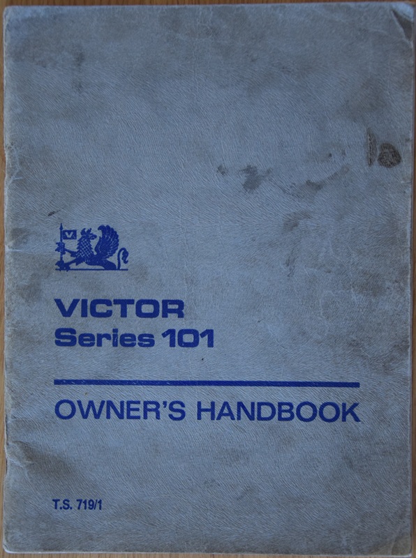 Vauxhall Victor 101 - instrukcja obsługi