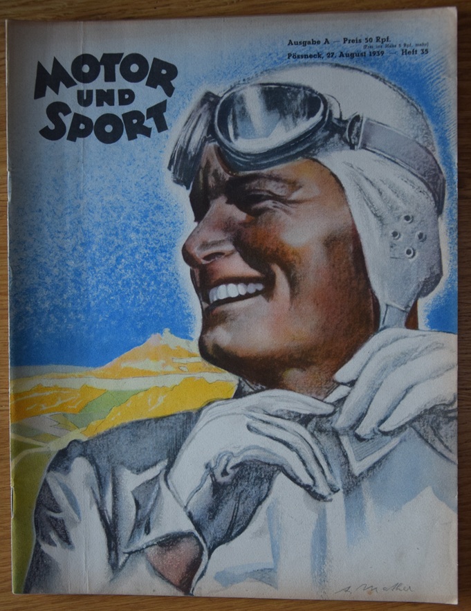 Motor und Sport Nr.35, 1939.