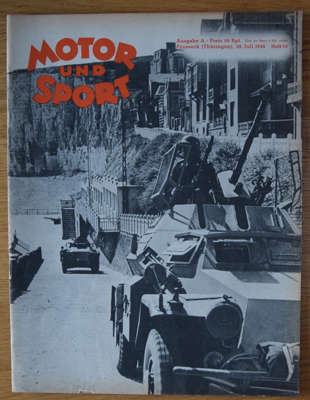 Motor und Sport Nr.30, 1940,