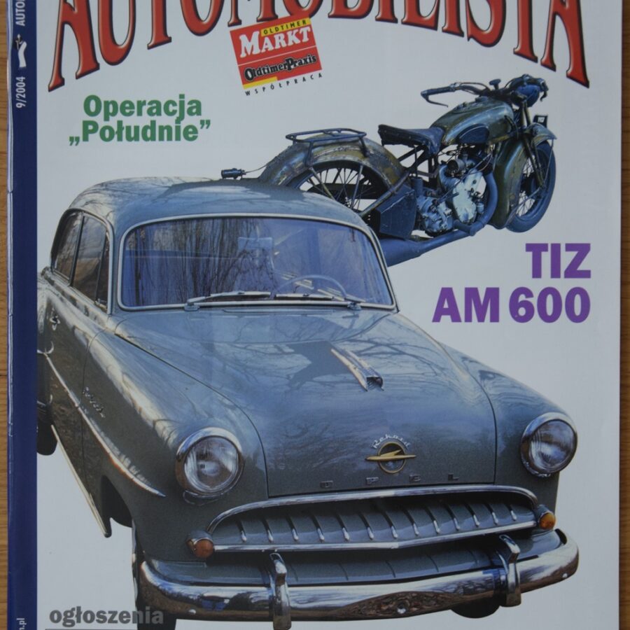 Automobilista Nr. 54 Opel Olympia, Tiz AM600