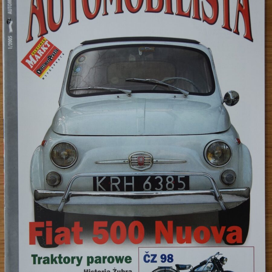 Automobilista Nr. 58 Fiat 500, CZ 98.