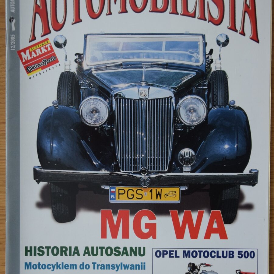 Automobilista Nr. 69 MG WA, Opel