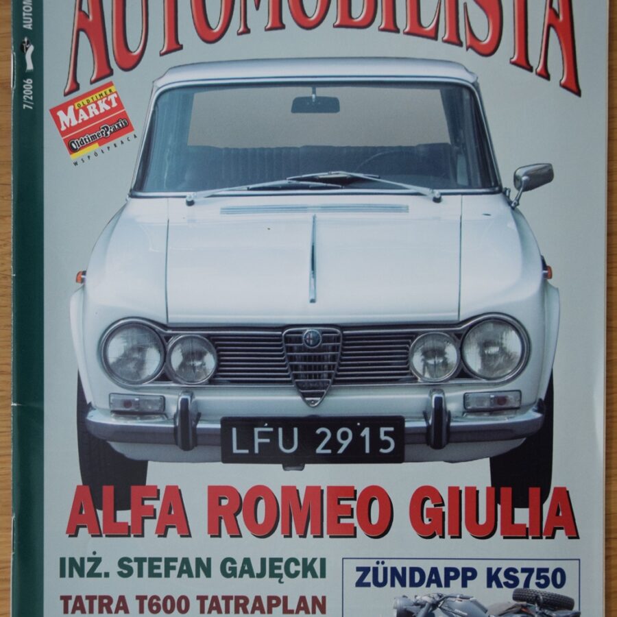 Automobilista Nr. 76, Zundapp KS750, Alfa Romeo