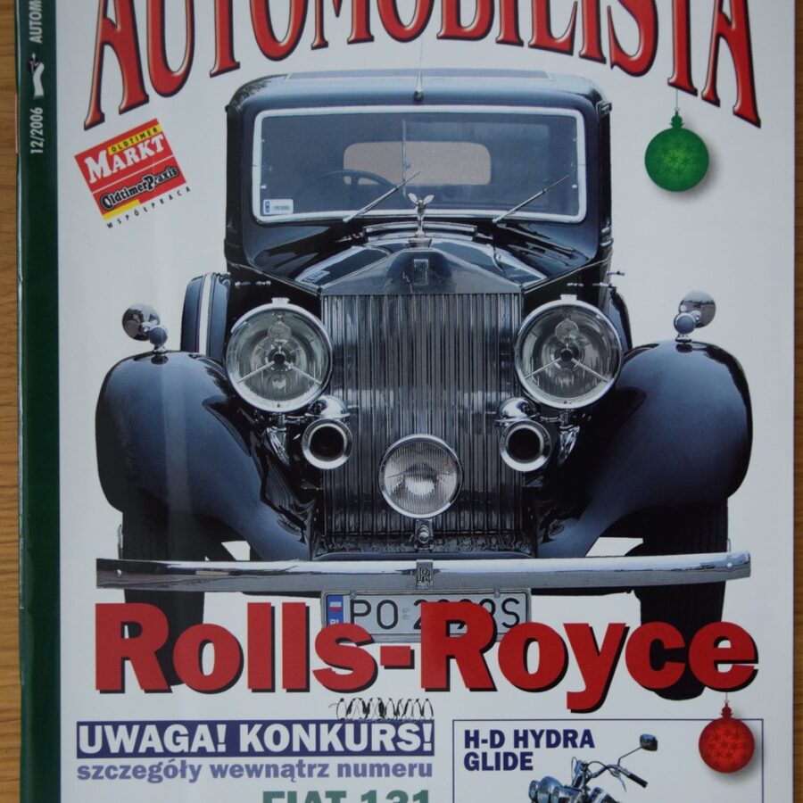 Automobilista Nr. 81, Rolls-Royce, Harley Davidson