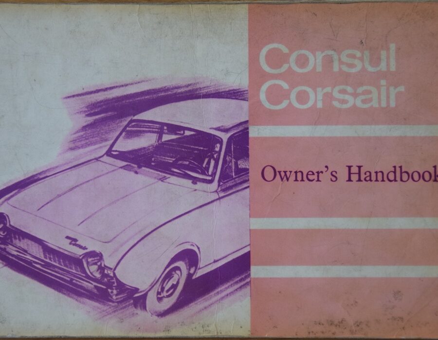Ford Consul Corsair - instrukcja obsługi 1964