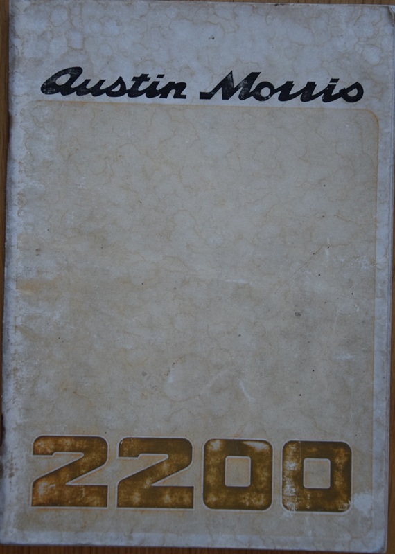 Austin Morris 2200 - instrukcja obsługi 1973