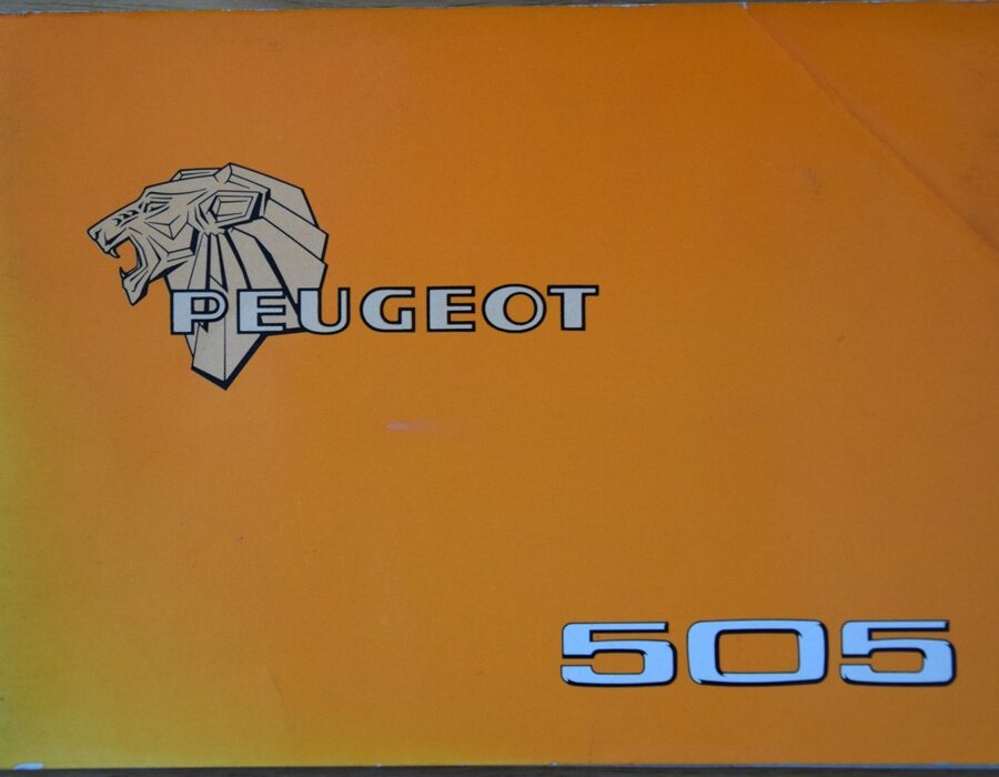 Peugeot 505 - instrukcja obsługi