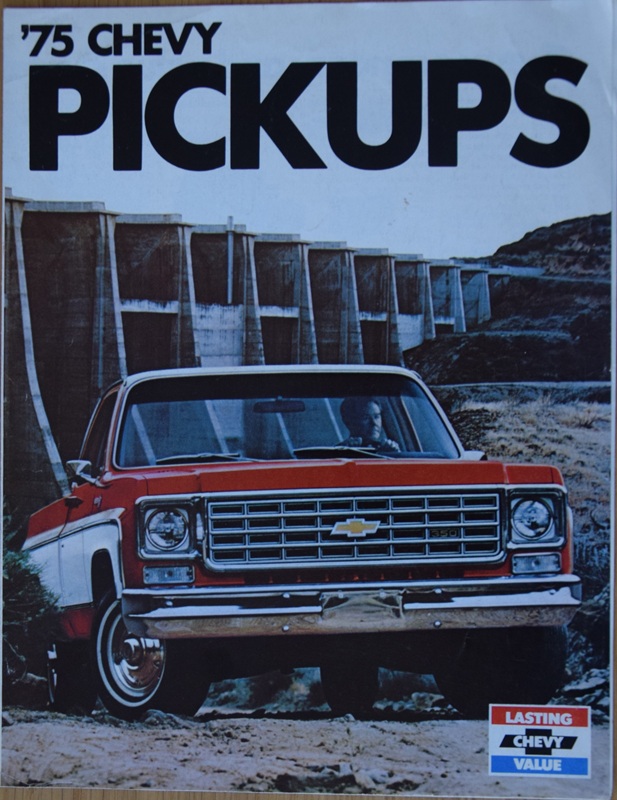 Chevrolet Pickups 75 - prospekt