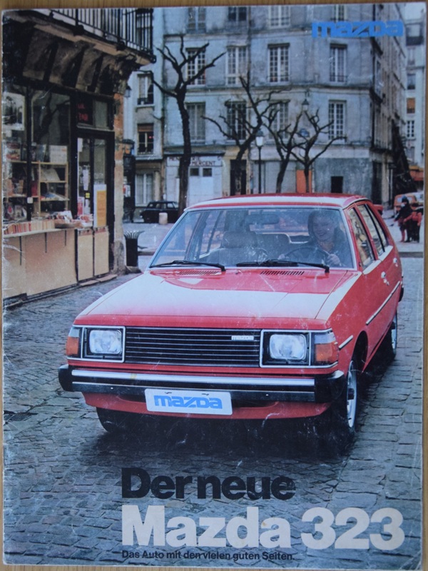 Mazda 323 - prospekt 1979
