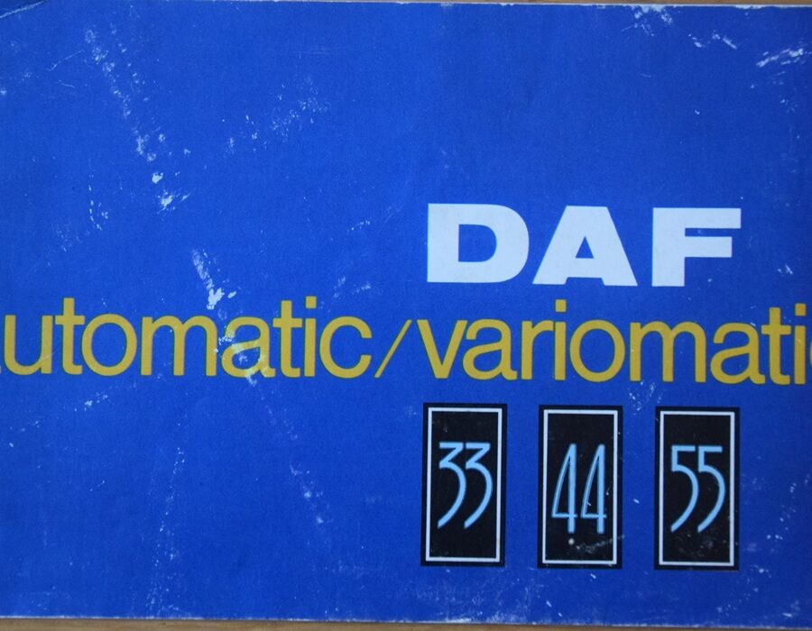 Daf 33,34,35 - prospekt 1968