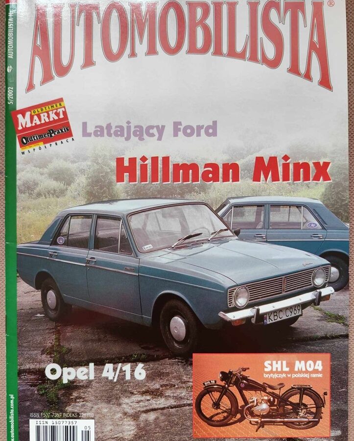 Automobilista Nr. 26, Hillman, SHL M04