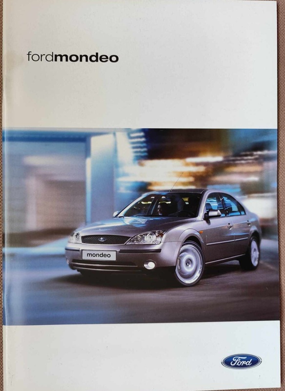 Ford mondeo - prospekt 2002