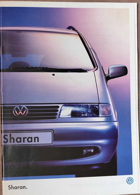 Volkswagen Sharan - prospekt 1998