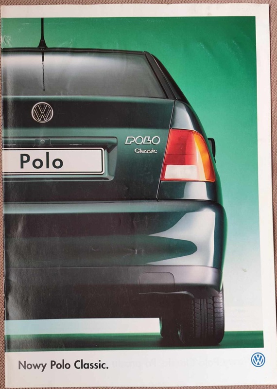 Volkswagen Polo Classic - prospekt 1995
