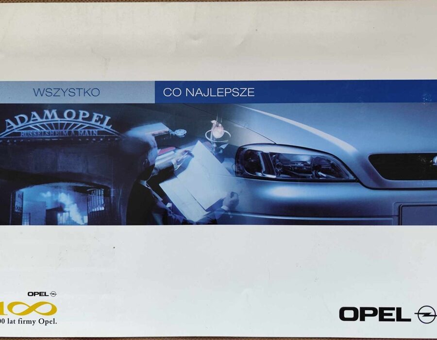 Opel - prospekt 1999
