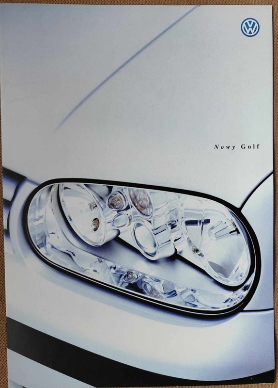 Volkswagen Golf - prospekt