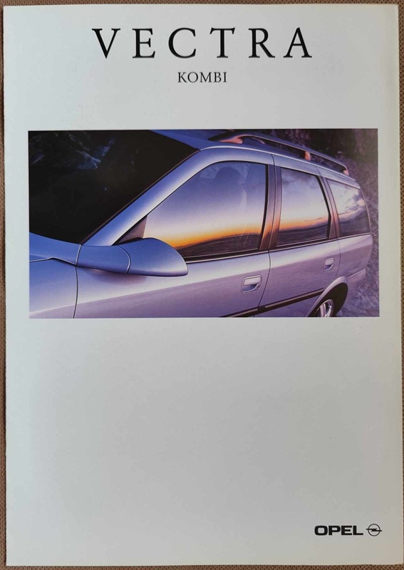 Opel Vectra kombi - prospekt