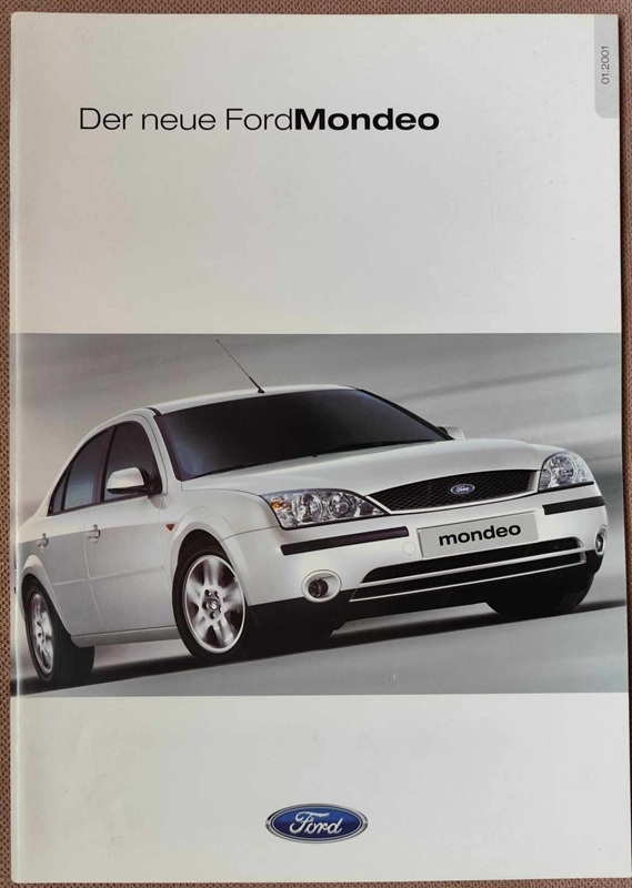 Ford Mondeo - prospekt 2001