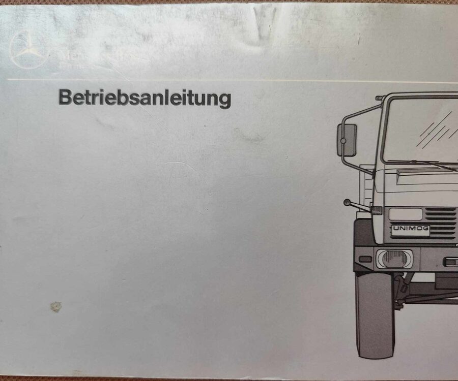 Mercedes-Benz Unimog - instrukcja obsługi
