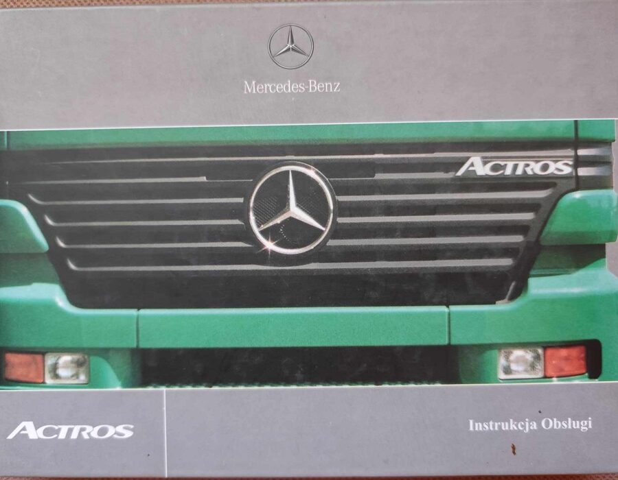 Mercedes-Benz Actros - instrukcja obsługi