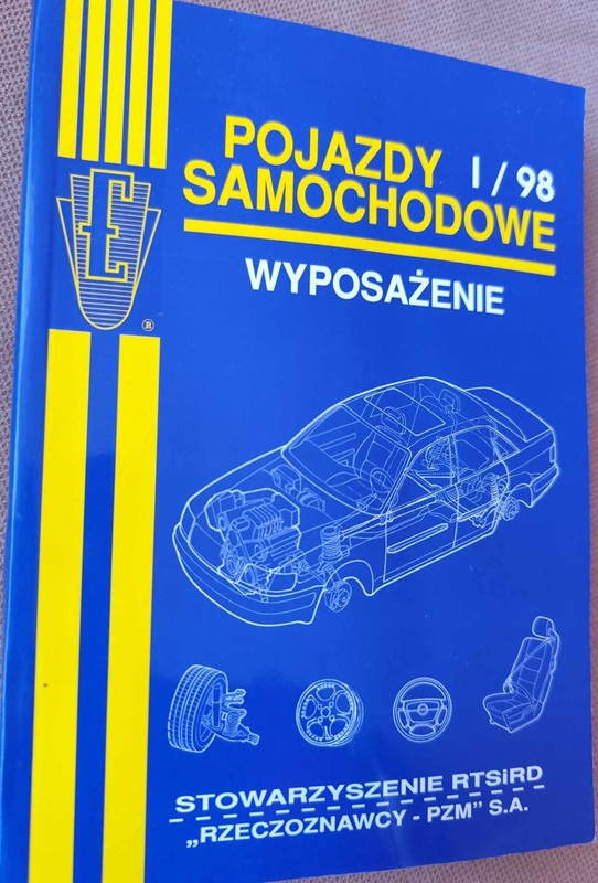 Pojazdy samochodowe I/98 - Wyposażenie
