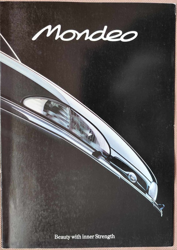 Ford Mondeo - prospekt 1993