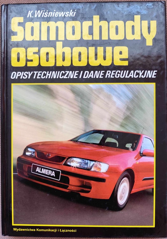 Samochody osobowe - Opisy techniczne i dane regulacyjne część 12