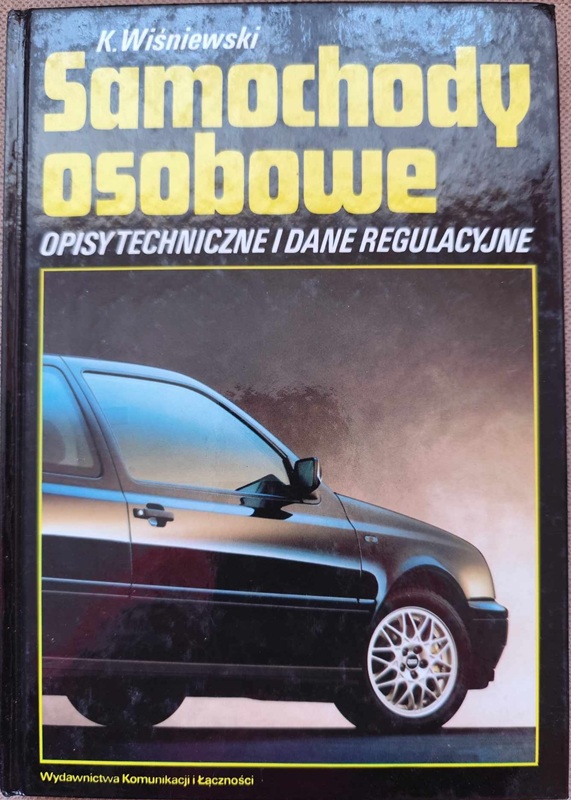 Samochody osobowe - Opisy techniczne i dane regulacyjne część 10