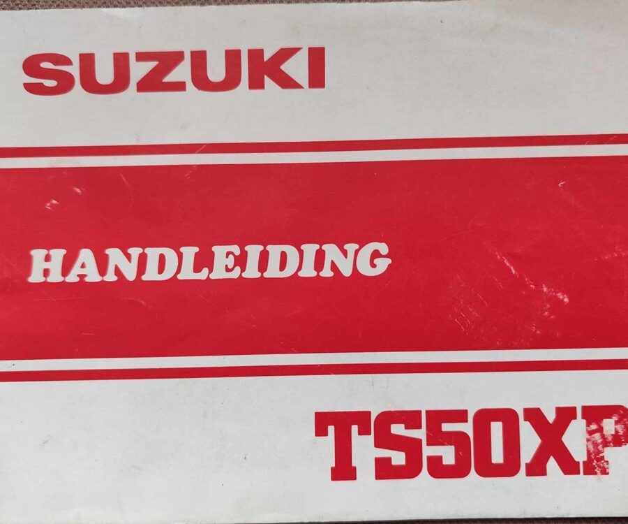 Suzuki TS50XP - Instrukcja obsługi 1981