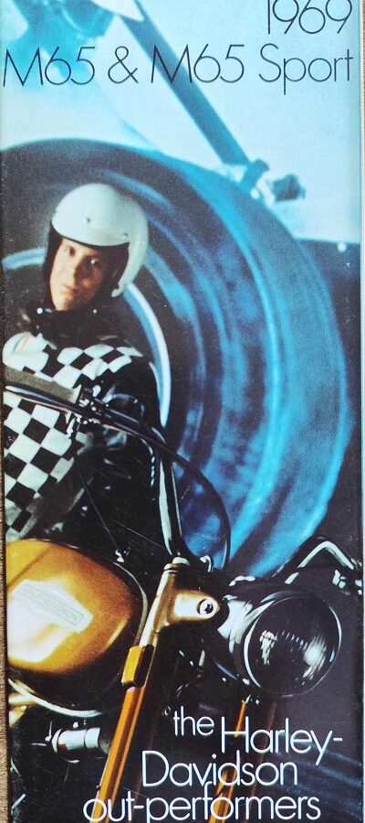 Harley Davidson - M65&M65 Sport prospekt 1969